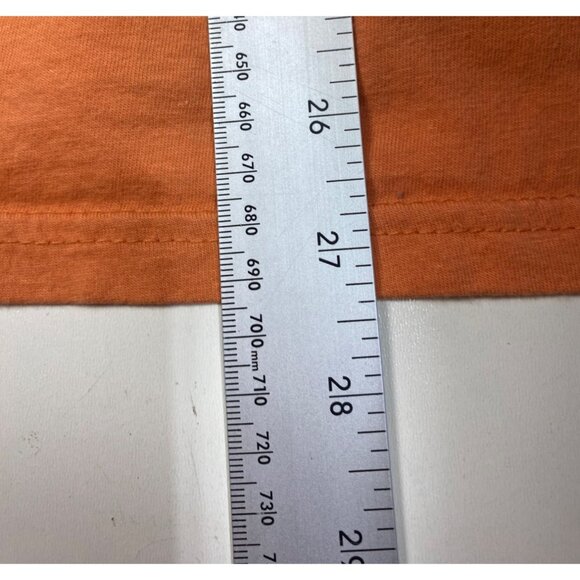 Guy Harvey Mens L Orange Fishing Graphic T-Shirt 100% Cotton - Picture 7 of 8